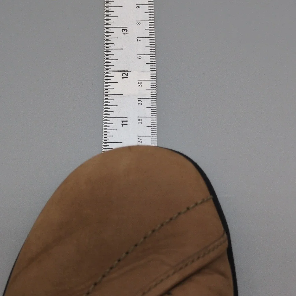 Merrell Shoes Womens Topo Curve Brown 7 Leather Loafers Stretch Air‎ Cushion